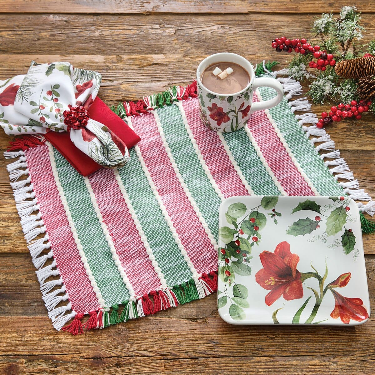 Celebration Stripe Placemat Set of 2