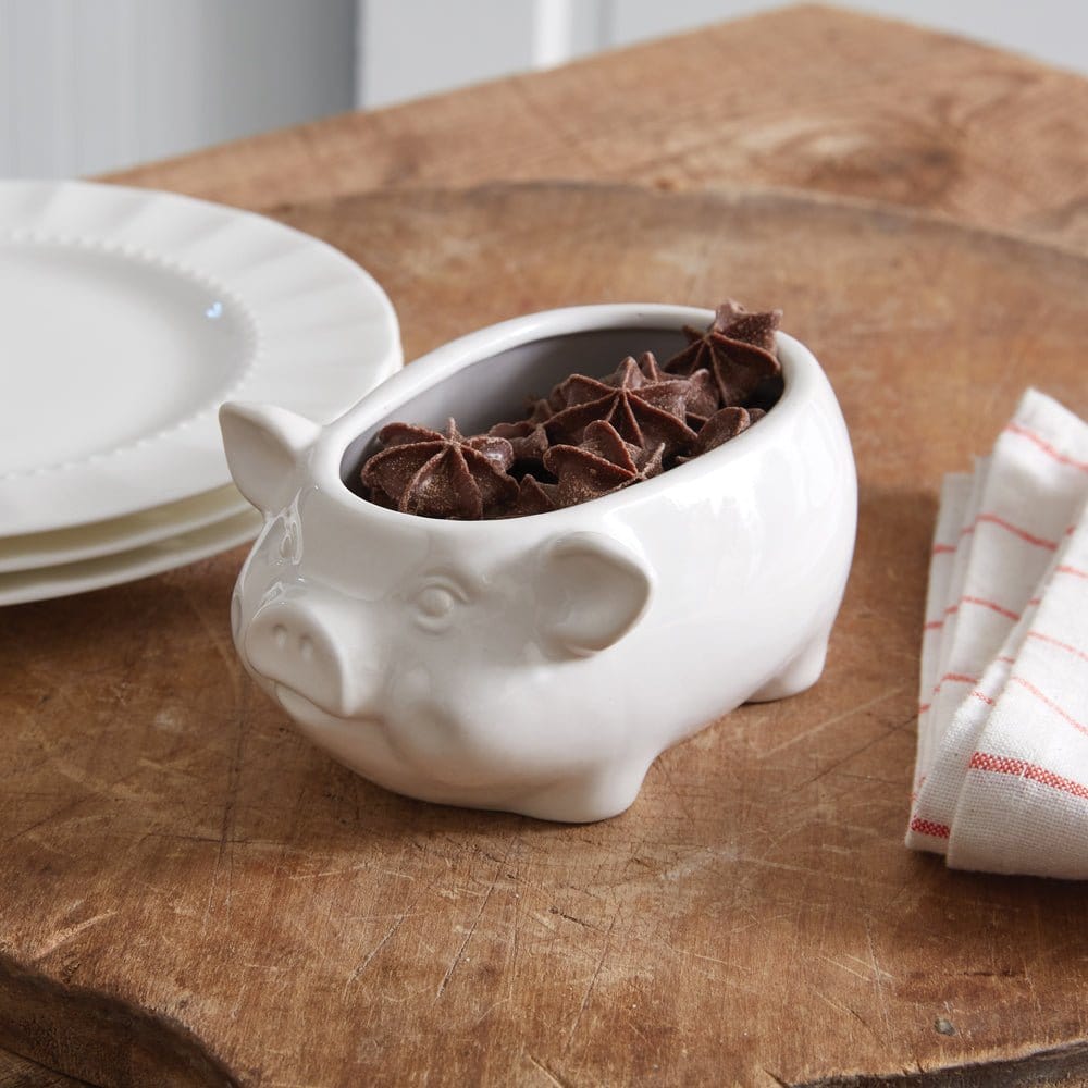 Ceramic Pig Candy Bowl Dish-CTW Home-The Village Merchant