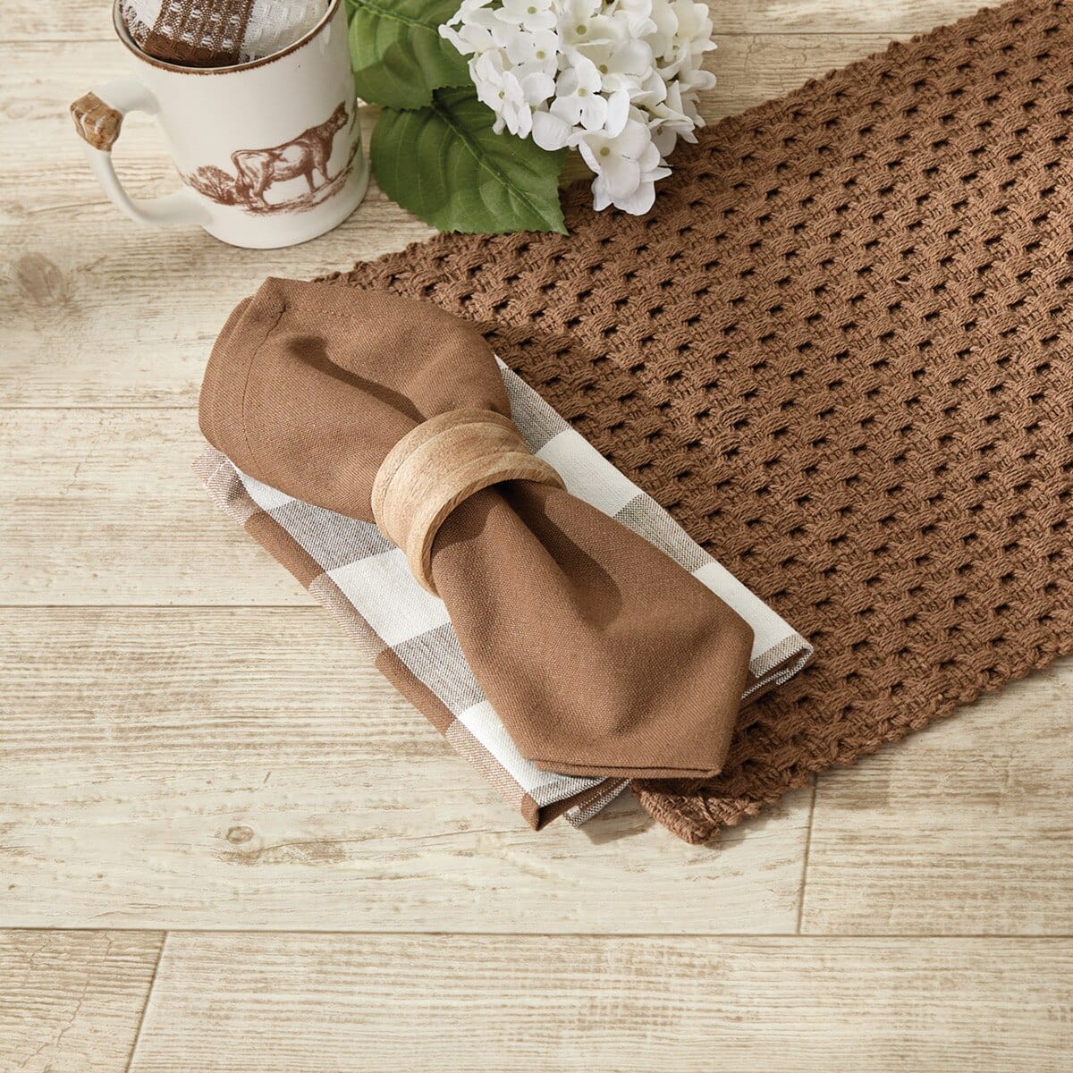 Chadwick in Brown Napkin Set of 2