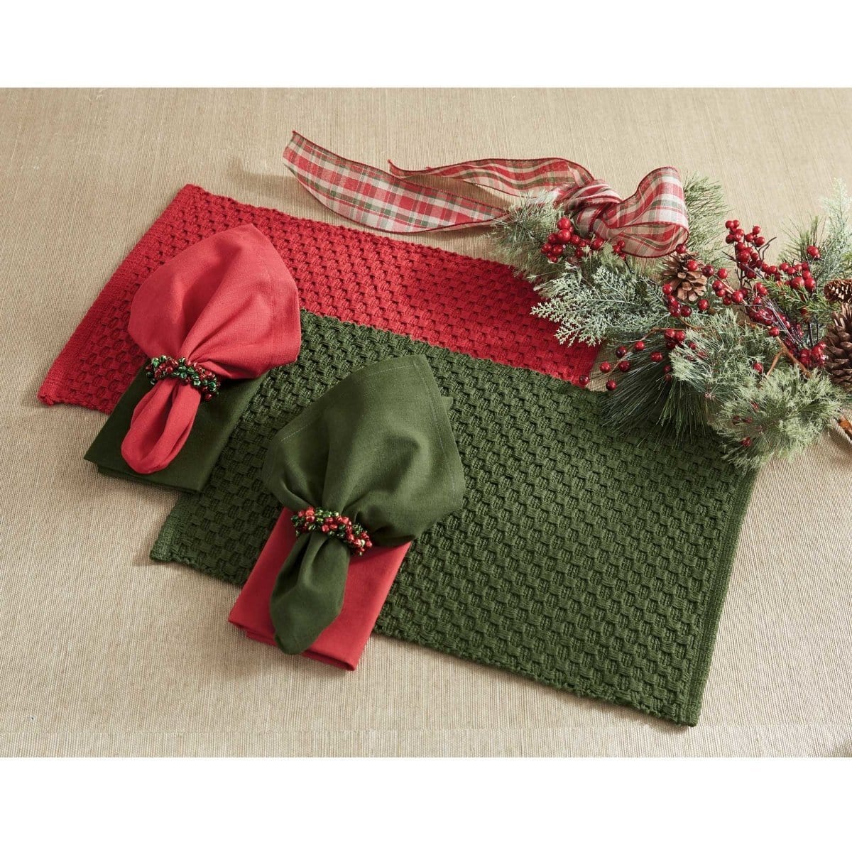 Chadwick in Red Placemat-Park Designs-The Village Merchant