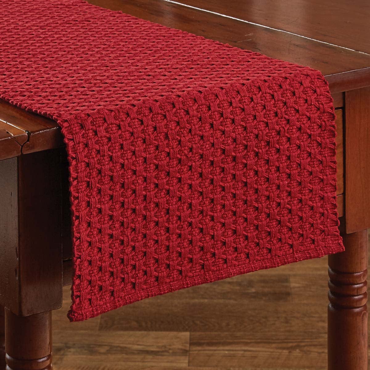 Chadwick In Red Table Runner 36&quot; Long