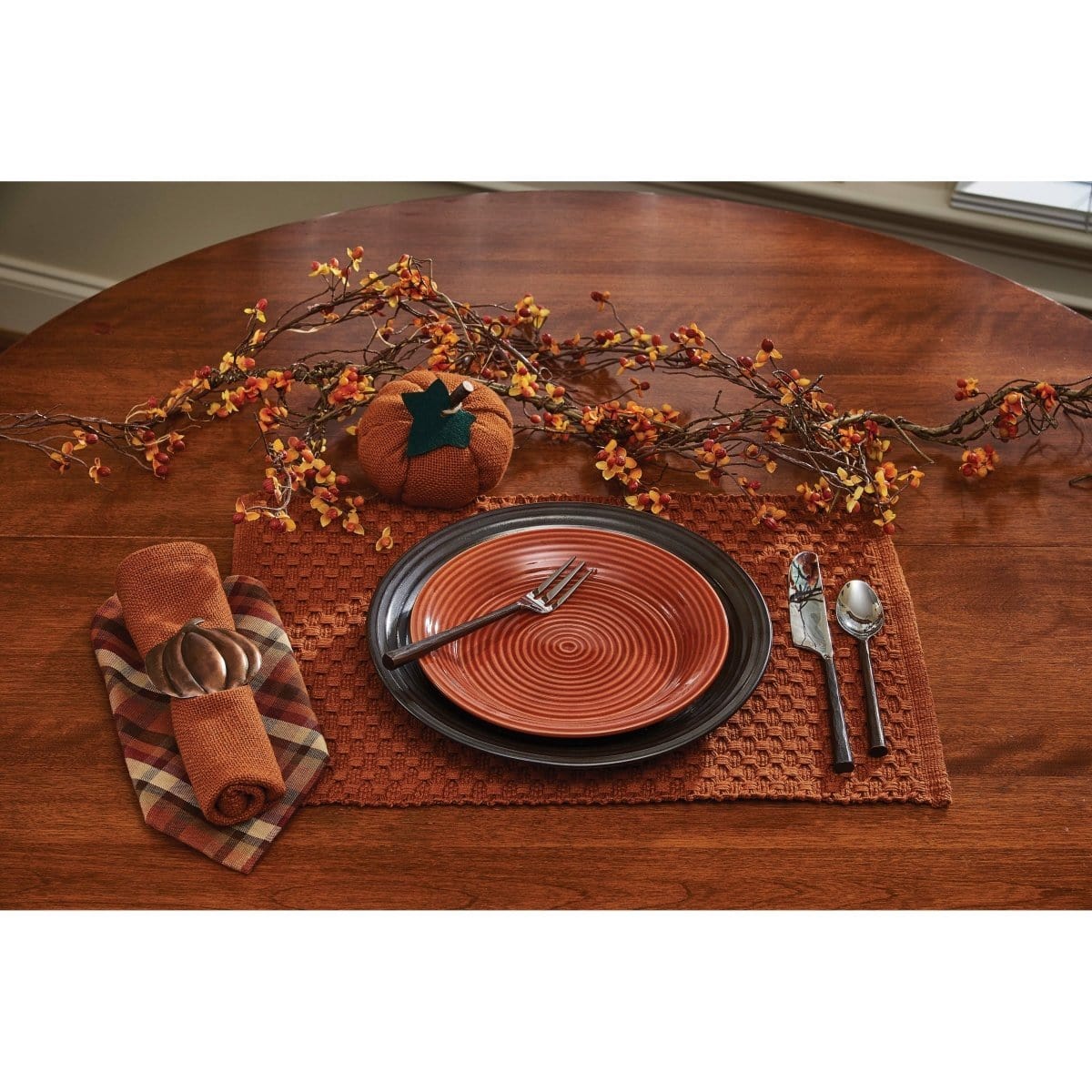 Chadwick In Terracotta Placemat-Park Designs-The Village Merchant