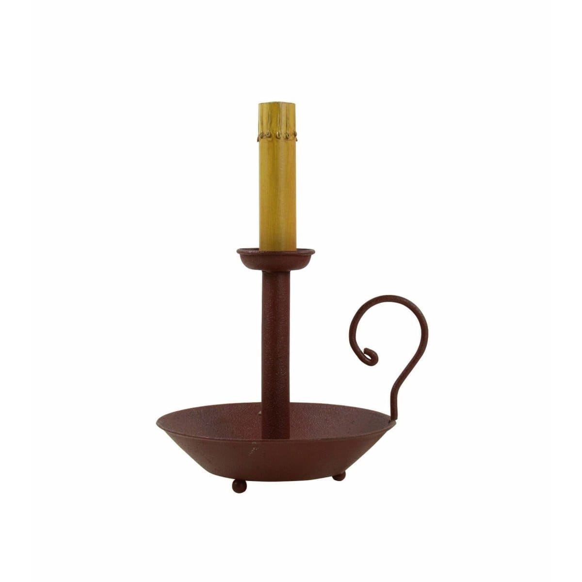 Chamberstick In Red Table Lamp 13" High-Park Designs-The Village Merchant