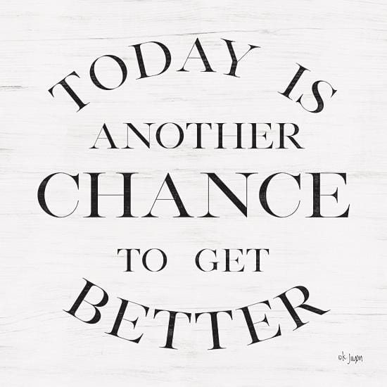 Penny Lane Publishing Chance To Get Better By Jaxn Blvd Art Print - 12 X 12