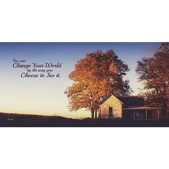 Change Your World By Justin Spivey Art Print - 9 X 18-Penny Lane Publishing-The Village Merchant