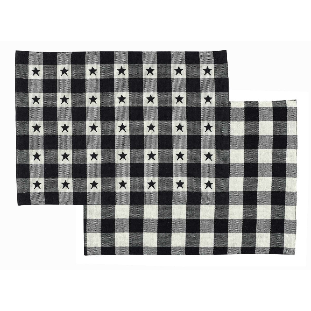 Checkerboard Star Placemat-Park Designs-The Village Merchant