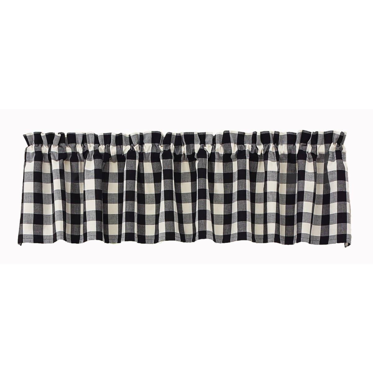 Checkerboard Star Valance Lined-Park Designs-The Village Merchant