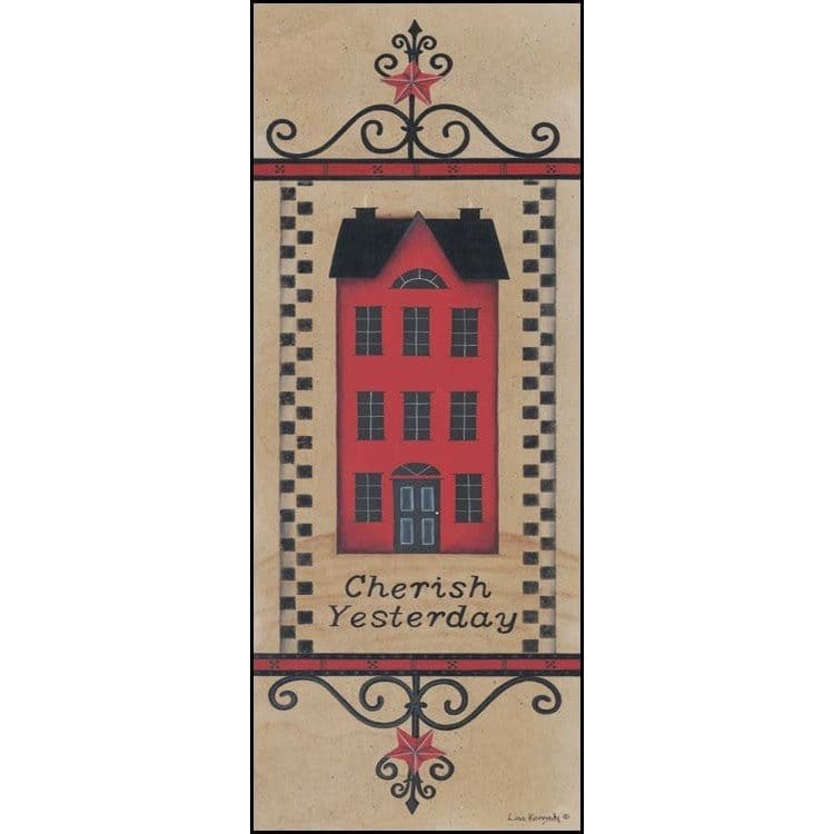 Penny Lane Publishing Cherish Yesterday By Lisa Kennedy Art Print - 6 X 18