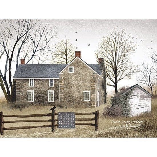 Penny Lane Publishing Chester County Fieldstone By Billy Jacobs Art Print - 12 X 16