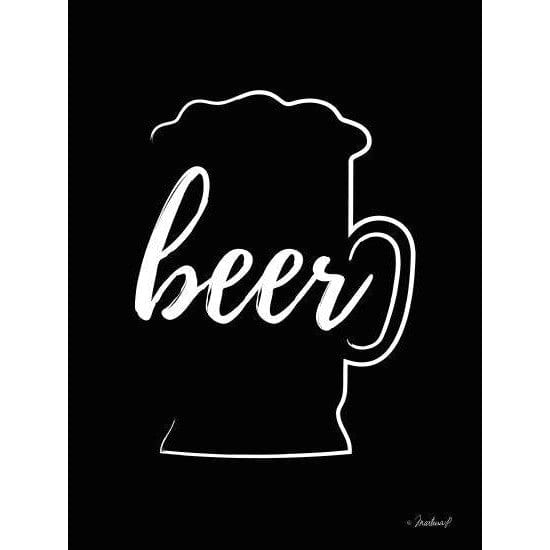 Chic Beer Icon By Martina Pavlova Art Print - 12 X 16-Penny Lane Publishing-The Village Merchant
