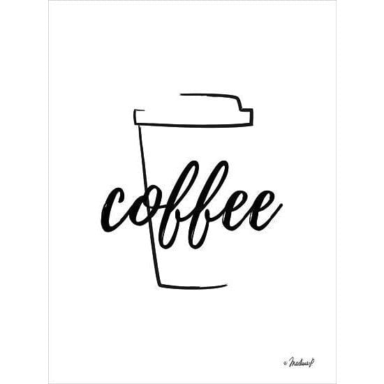 Penny Lane Publishing Chic Coffee Icon By Martina Pavlova Art Print - 12 X 16