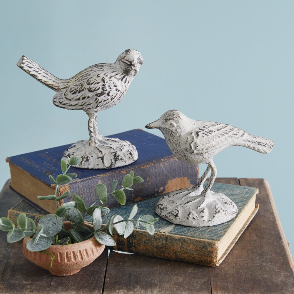 Chirping Birds Figurines Set of 2