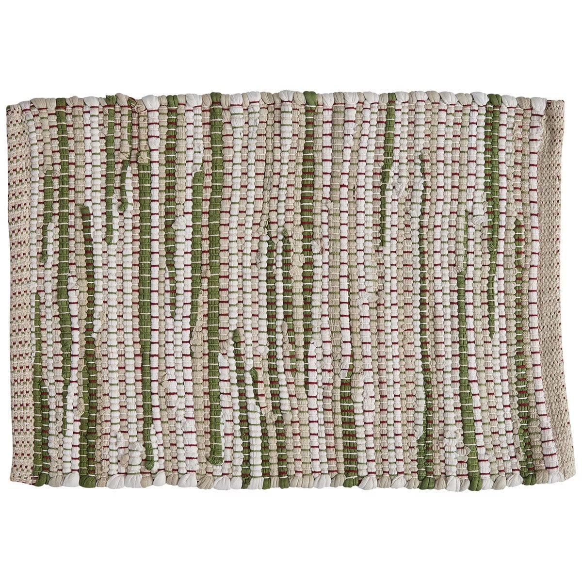 Christmas Barn Chindi Placemat Set of 2