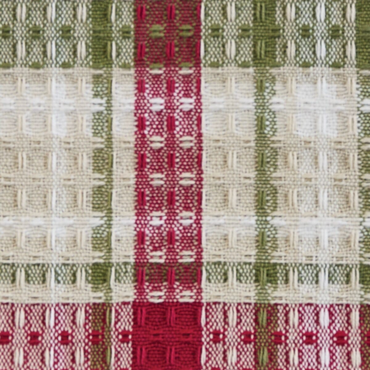 Christmas Barn Waffle Weave Dishcloth Set of 2