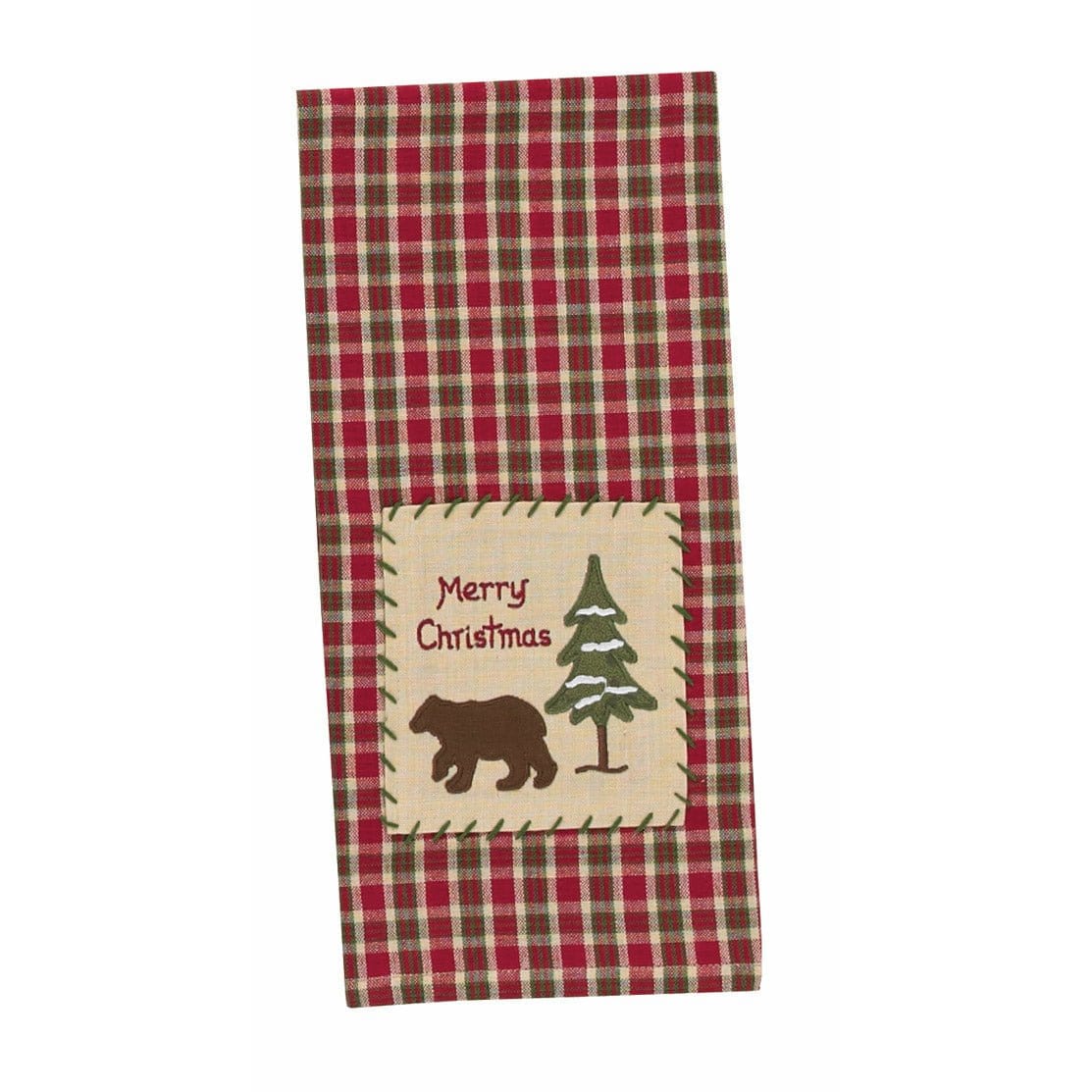 Christmas Bear - Merry Christmas Decorative Towel-Park Designs-The Village Merchant