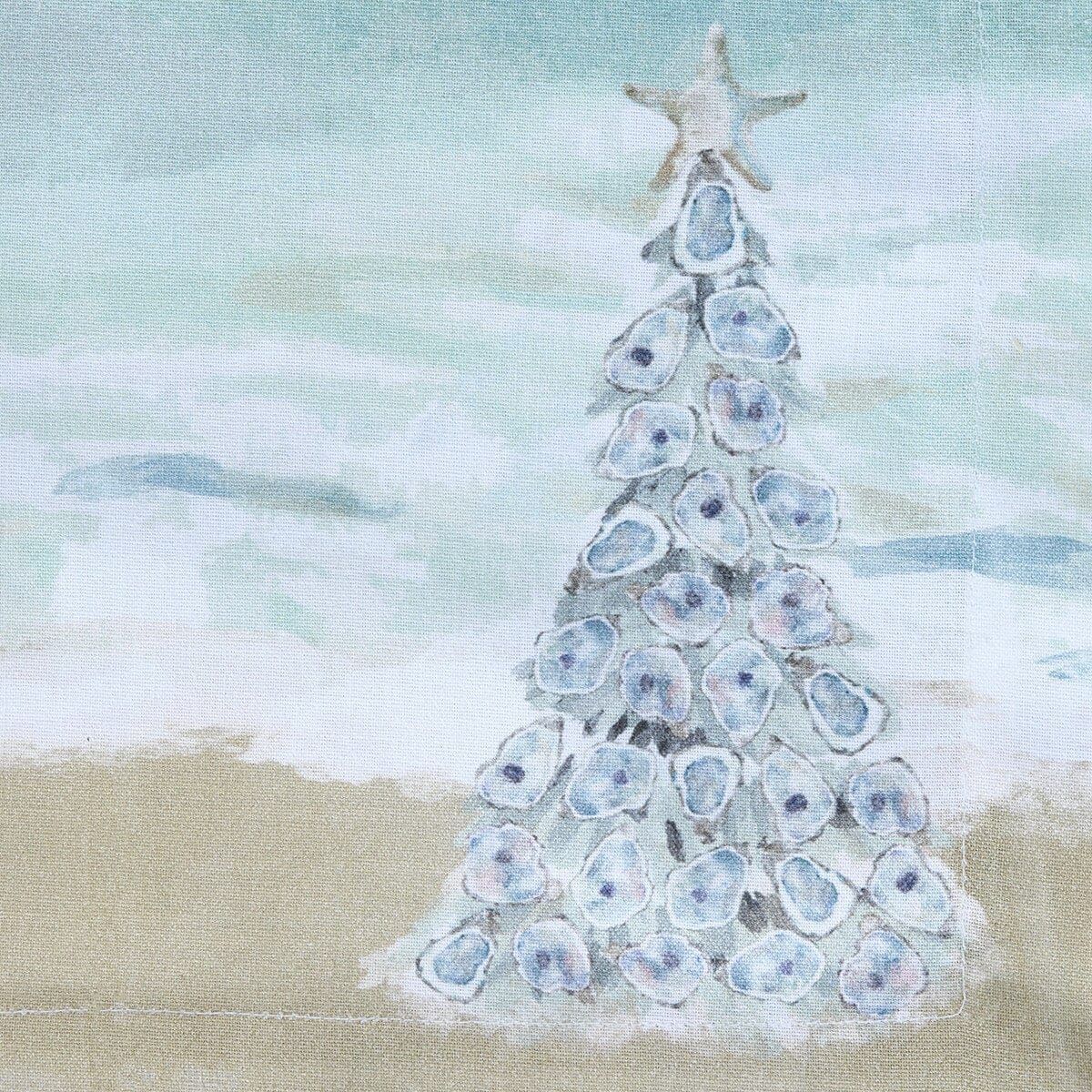 Christmas By The Sea Printed Napkin Set of 2