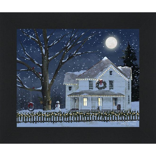 &quot;Christmas Eve At Grandma&#39;s House&quot; By Billy &amp; Sara Jacobs Art Print | Framed Print