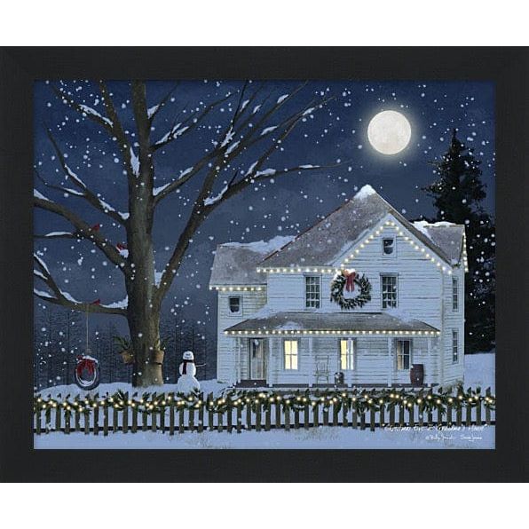 &quot;Christmas Eve At Grandma&#39;s House&quot; By Billy &amp; Sara Jacobs Art Print | Framed Print