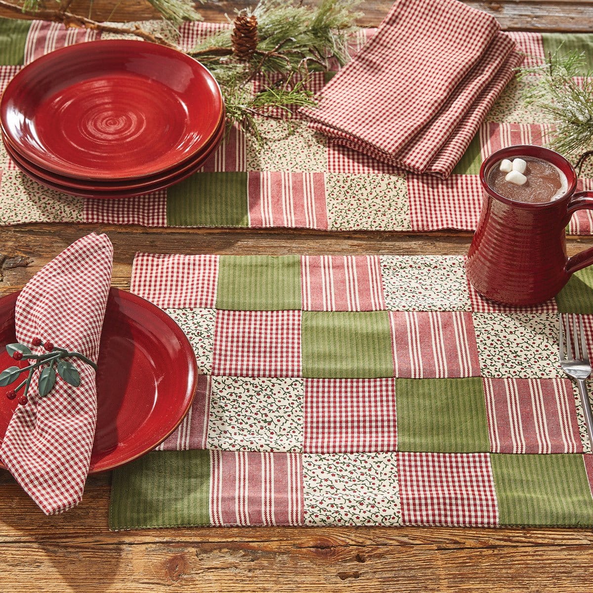 Christmas Memories Waffle Weave Dishcloth-Park Designs-The Village Merchant