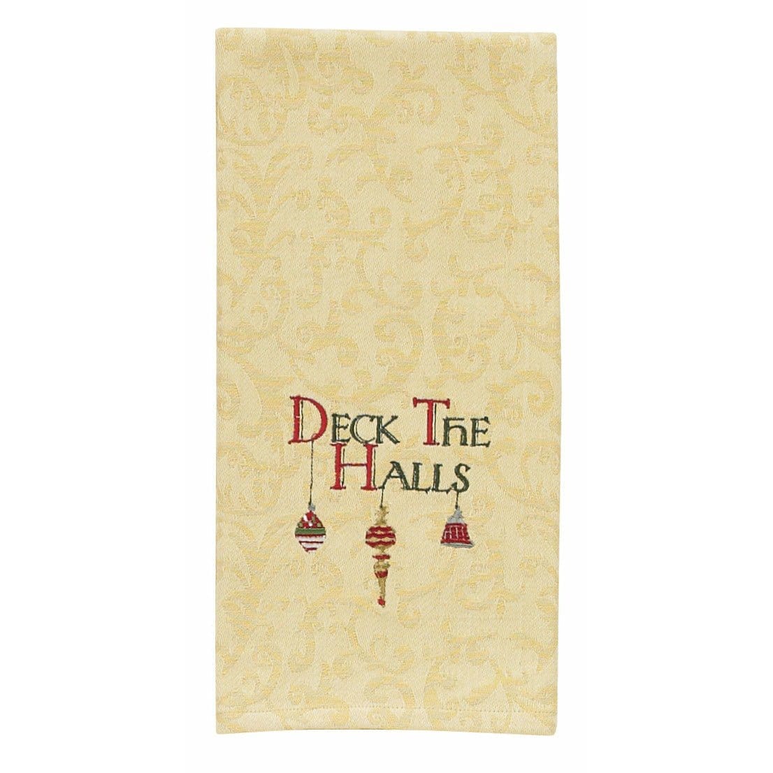 Christmas Past Deck The Halls Decorative Towel-Park Designs-The Village Merchant