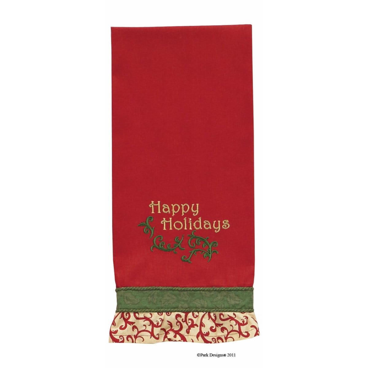 Christmas Past Decorative Towel-Park Designs-The Village Merchant