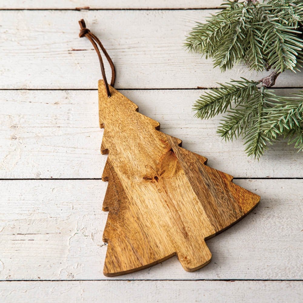 Christmas Tree Wood Cutting Board-CTW Home-The Village Merchant