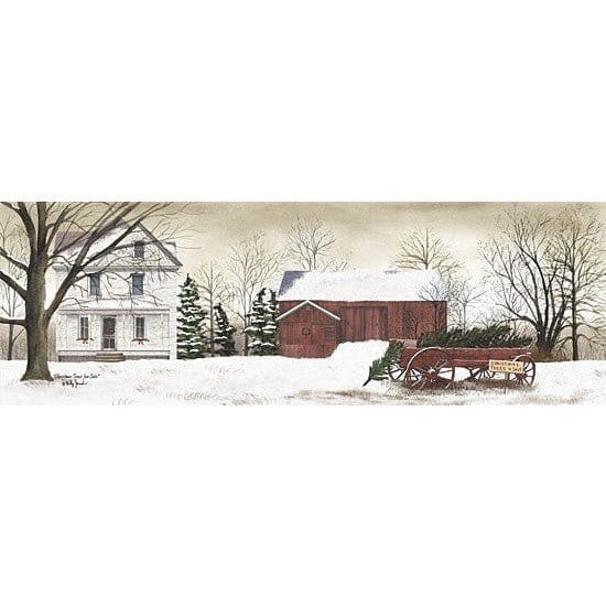 Christmas Trees For Sale By Billy Jacobs Art Print - 12 X 36-Penny Lane Publishing-The Village Merchant