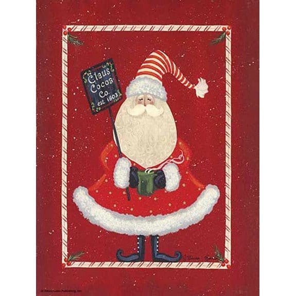 Claus Cocoa Co By Becca Barton Art Print - 12 X 16-Penny Lane Publishing-The Village Merchant