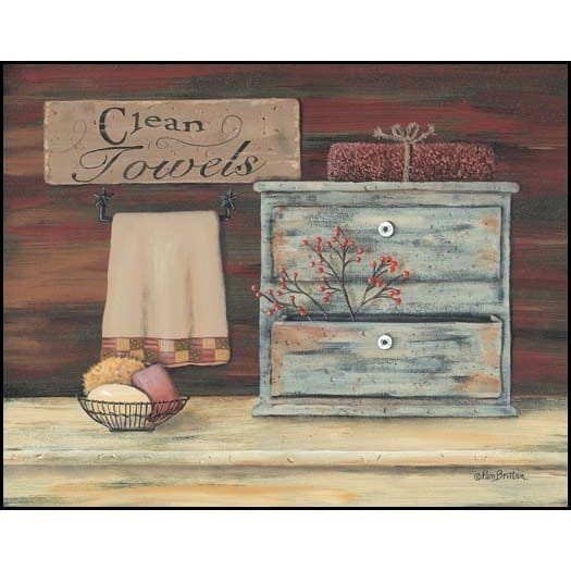 Clean Towels By Pam Britton Art Print - 11 X 14-Penny Lane Publishing-The Village Merchant