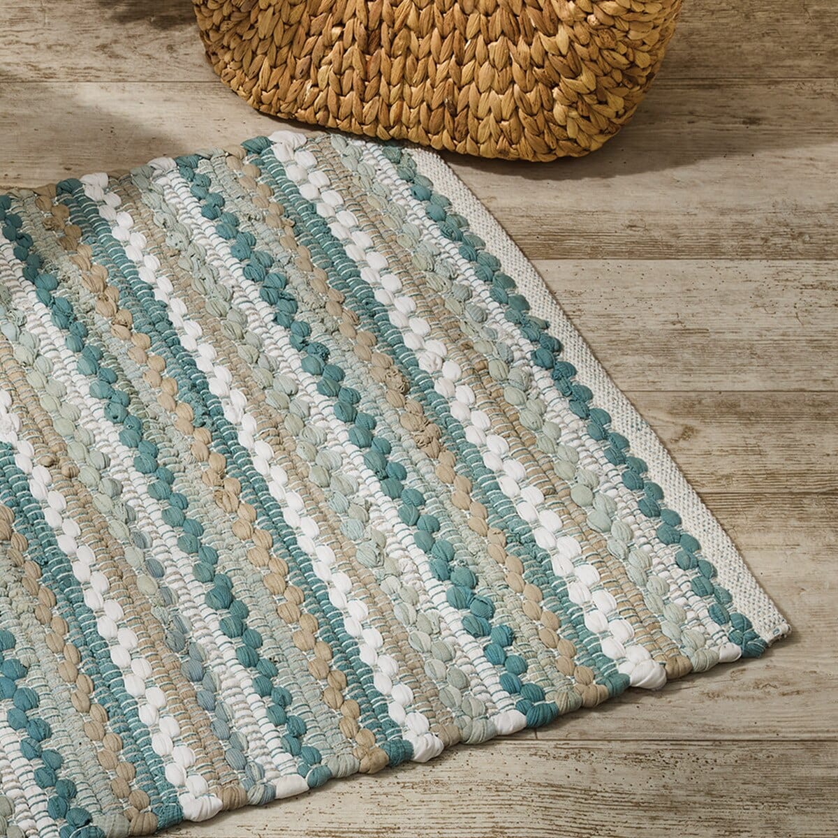Coastal Chindi Rug 24" x 36" Rectangle