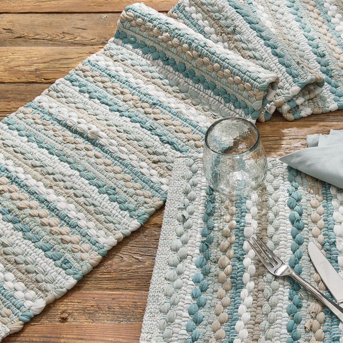 Coastal Chindi Table Runner 54'' Long