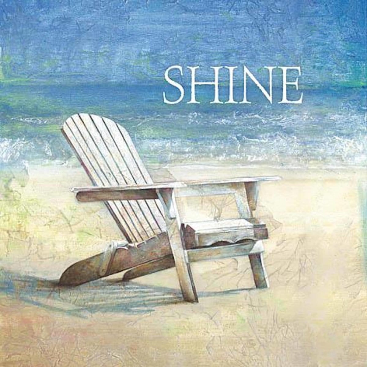 Coastal Shine By Cloverfield &amp; Co Art Print - 12 X 12-Penny Lane Publishing-The Village Merchant