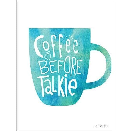 Coffee Before Talkie By Seven Trees Art Print - 12 X 16-Penny Lane Publishing-The Village Merchant