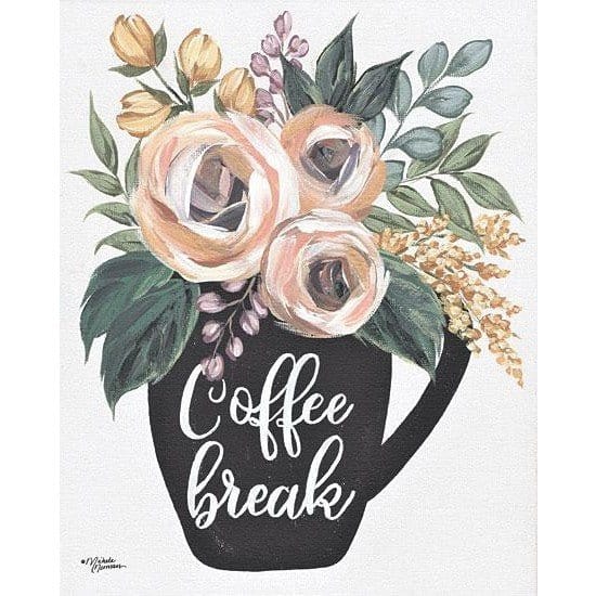 Penny Lane Publishing Coffee Break By Michele Norman Art Print - 12 X 16