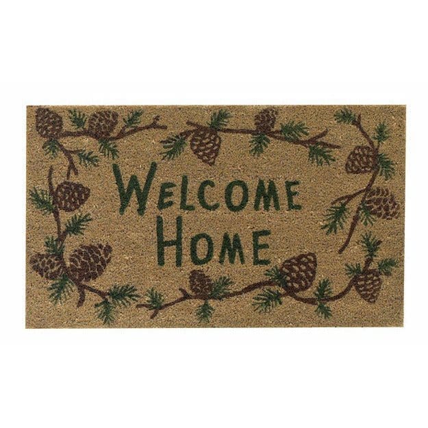 Coir Doormat - Pine Ridge Welcome Home-Park Designs-The Village Merchant
