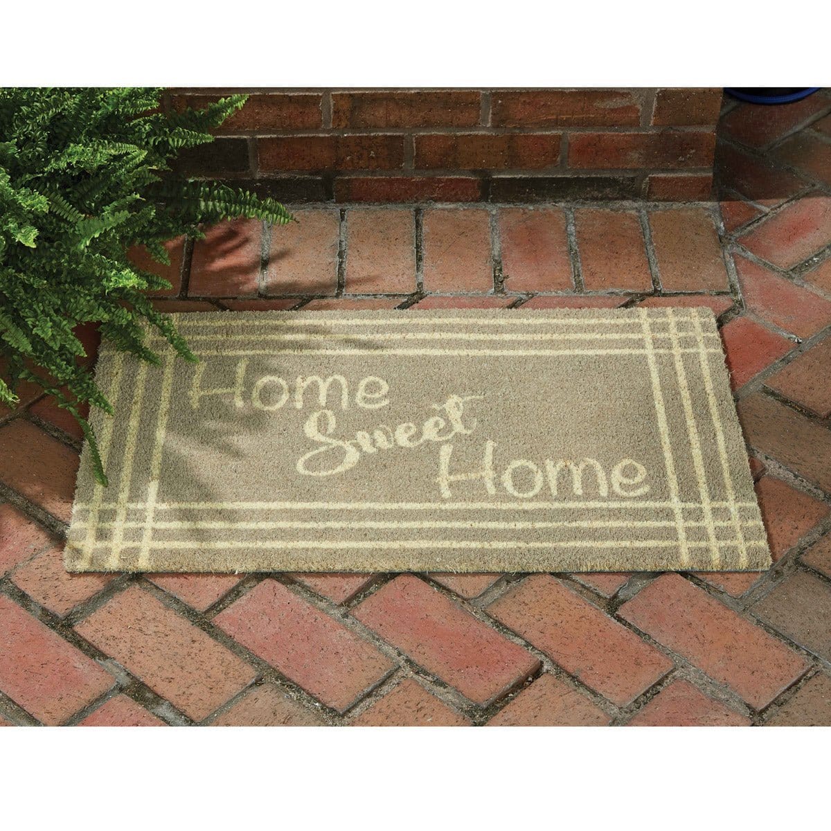 Coir Home Sweet Home Sentiment Doormat-Park Designs-The Village Merchant