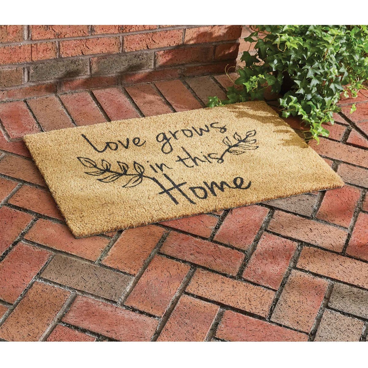 Coir Love Grows in this Home Doormat-Park Designs-The Village Merchant