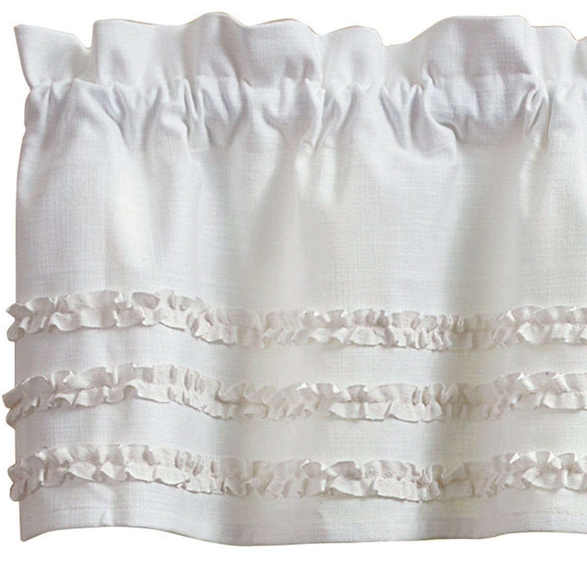 Colette Ruffled Valance Unlined-Park Designs-The Village Merchant