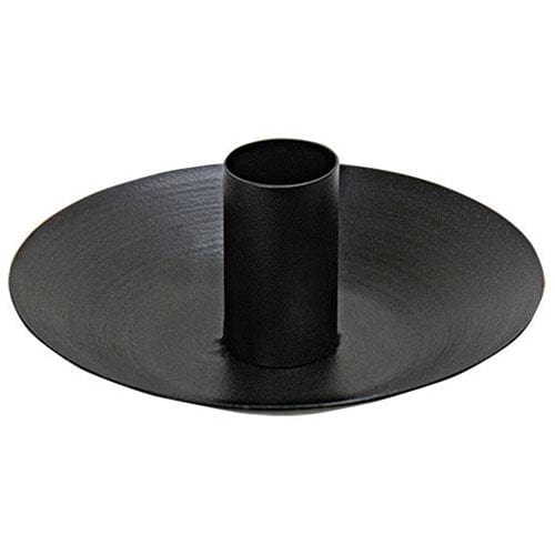 Colonial in Black Candle Holder For Taper Candles