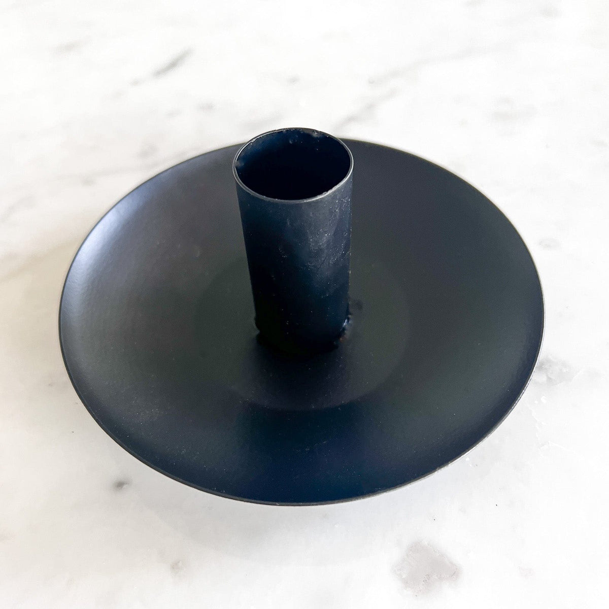 Colonial in Black Candle Holder For Taper Candles