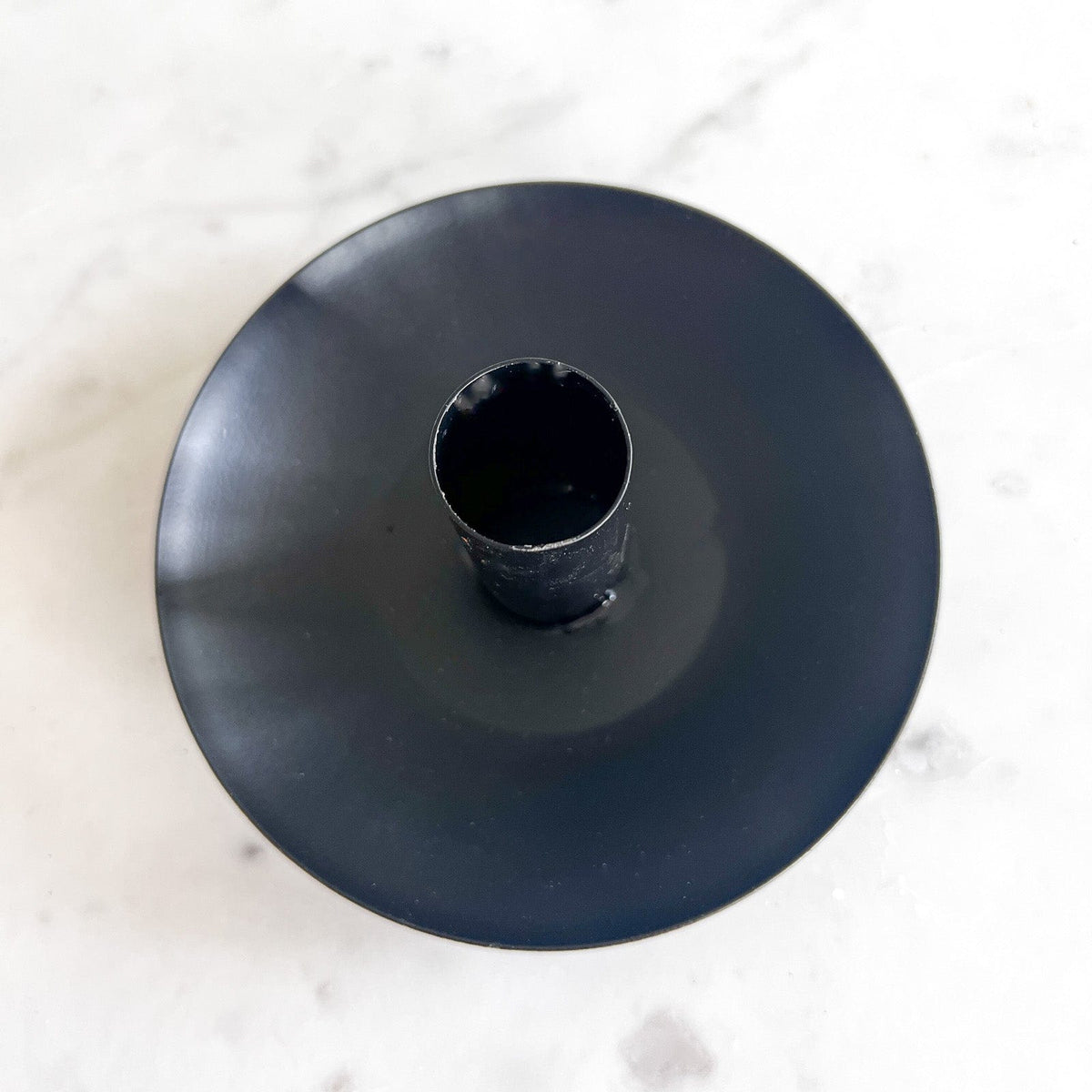 Colonial in Black Candle Holder For Taper Candles