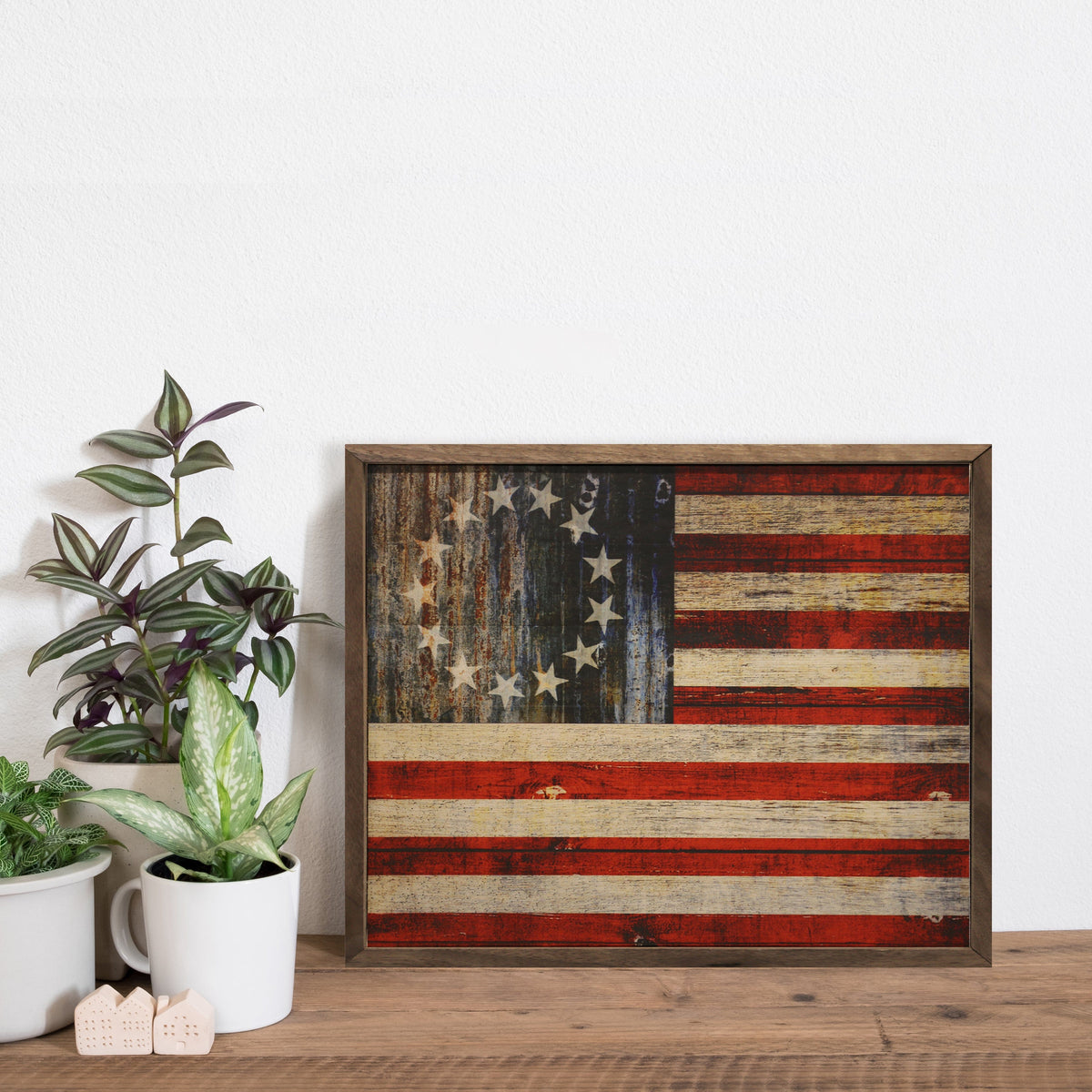 Colony Flag Printed and Framed Wall Sign