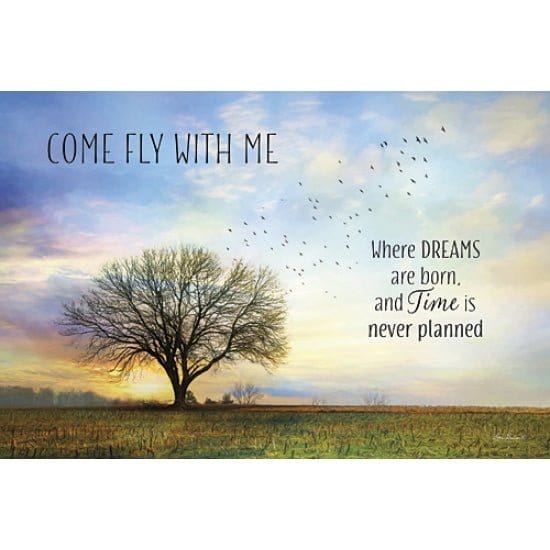 Penny Lane Publishing Come Fly With Me By Lori Deiter Art Print - 12 X 18