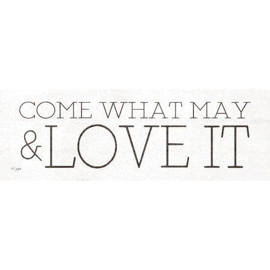 Penny Lane Publishing Come What May And Love It By Jaxn Blvd Art Print - 6 X 18