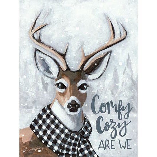 Penny Lane Publishing Comfy Cozy By Sara Baker Art Print - 12 X 16