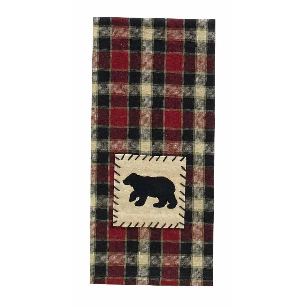 Concord Black Bear Decorative Towel-Park Designs-The Village Merchant