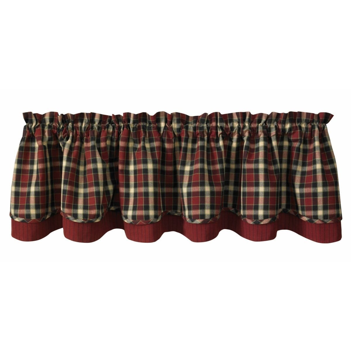 Concord Layered Valance Lined-Park Designs-The Village Merchant