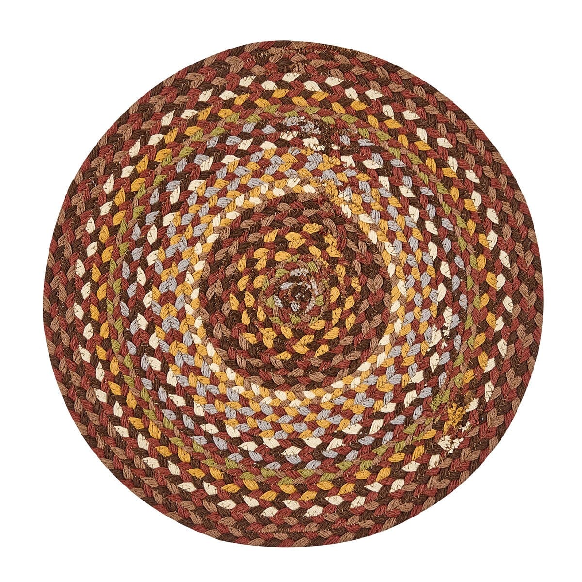 Park Designs Cooper Braided Placemat Round Set of 2
