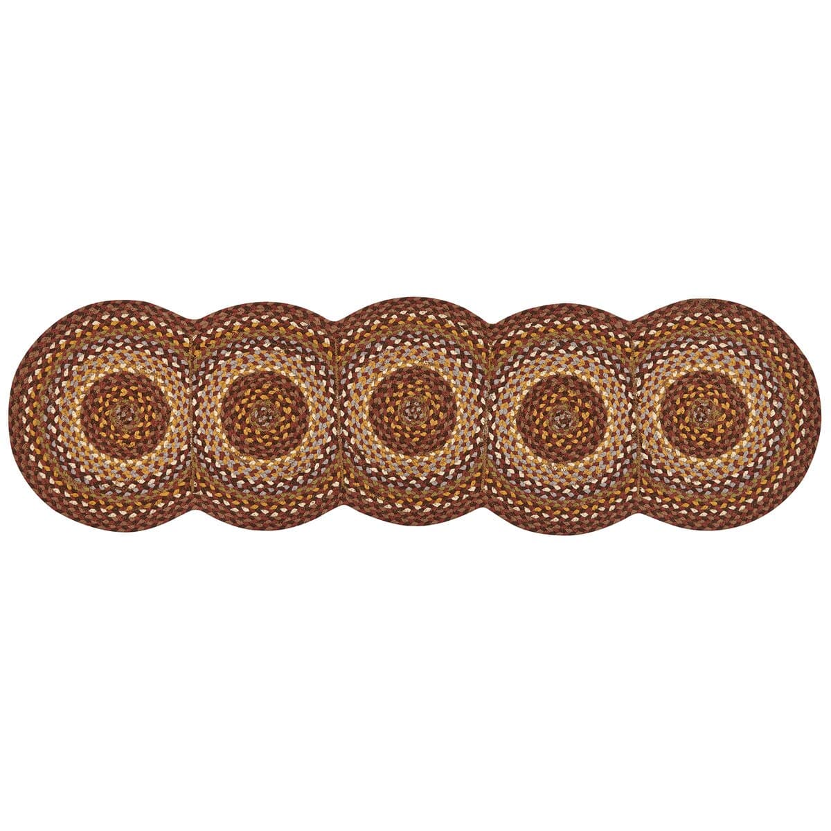 Park Designs Cooper Braided Table Runner 54'' Long
