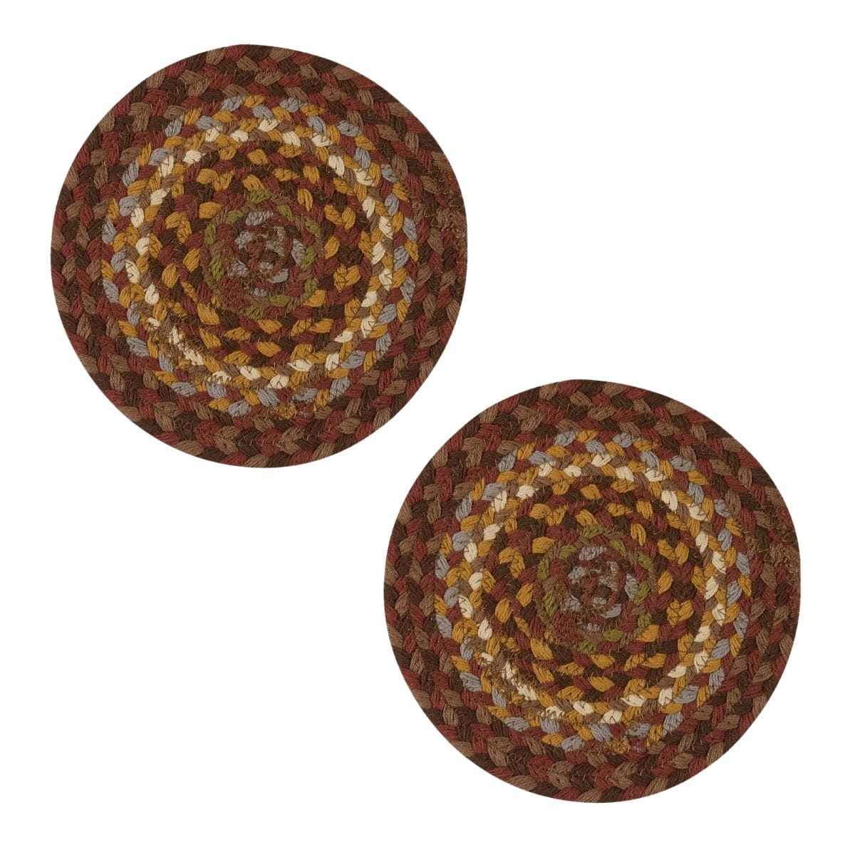 Park Designs Cooper Braided Trivet Round Set of 2